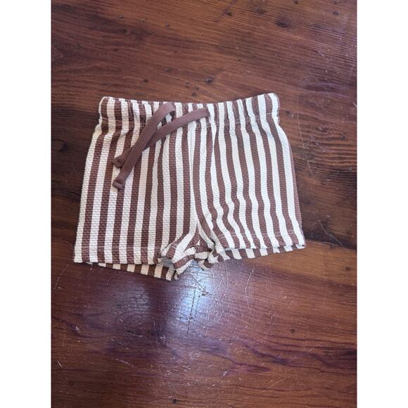 Quincy Mae Baby Boy Boardie Swim Short Stripe 0-3 Months NEW - Picture 3 of 5
